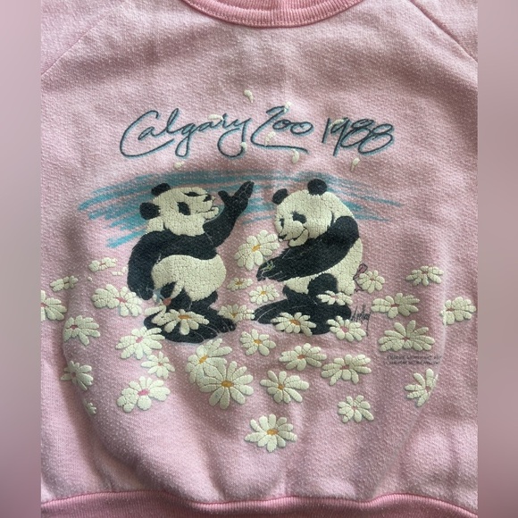 1988‎ vintage Calgary zoo sweater 2T - Picture 3 of 3